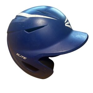 Easton Elite X Jr Batting Helmet Baseball Softball Matte Blue Size 6 1/2 - 7 1/8